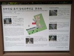 付近案内板