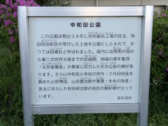 公園説明板