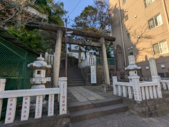 一之鳥居(明治三十二年十一月)