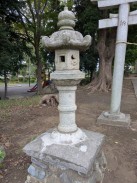 北側入口脇燈籠(大正十一年)